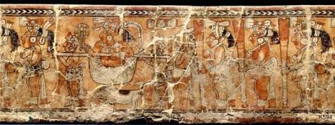 Ratinlinxul Vase, Maya, Chamá-style cylindrical vase