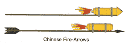 The fire arrow.