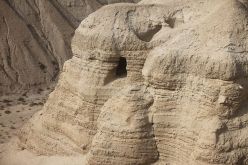 The cave of Qumran.