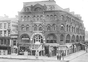 Wallack's Theater in 1900.