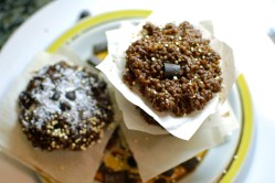 No Bake Quinoa Cookies Chocolate Peanut Butter and Almond Chocolate THE LOVE OF FOOD BLOG