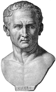 The Roman philosopher and orator Marcus Tullius Cicero used loci in his De Oratore.