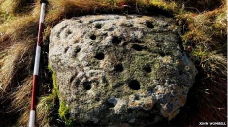 Scottish rock art