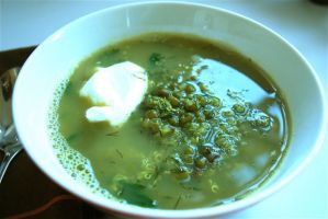 mung bean quinoa soup
