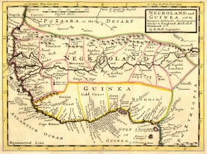 Negroland and Guinea with European Settlements_H. Moll